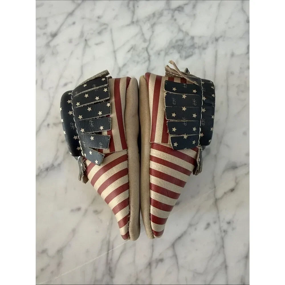 Freshly Picked Born in the USA Sz 5 Moccasins